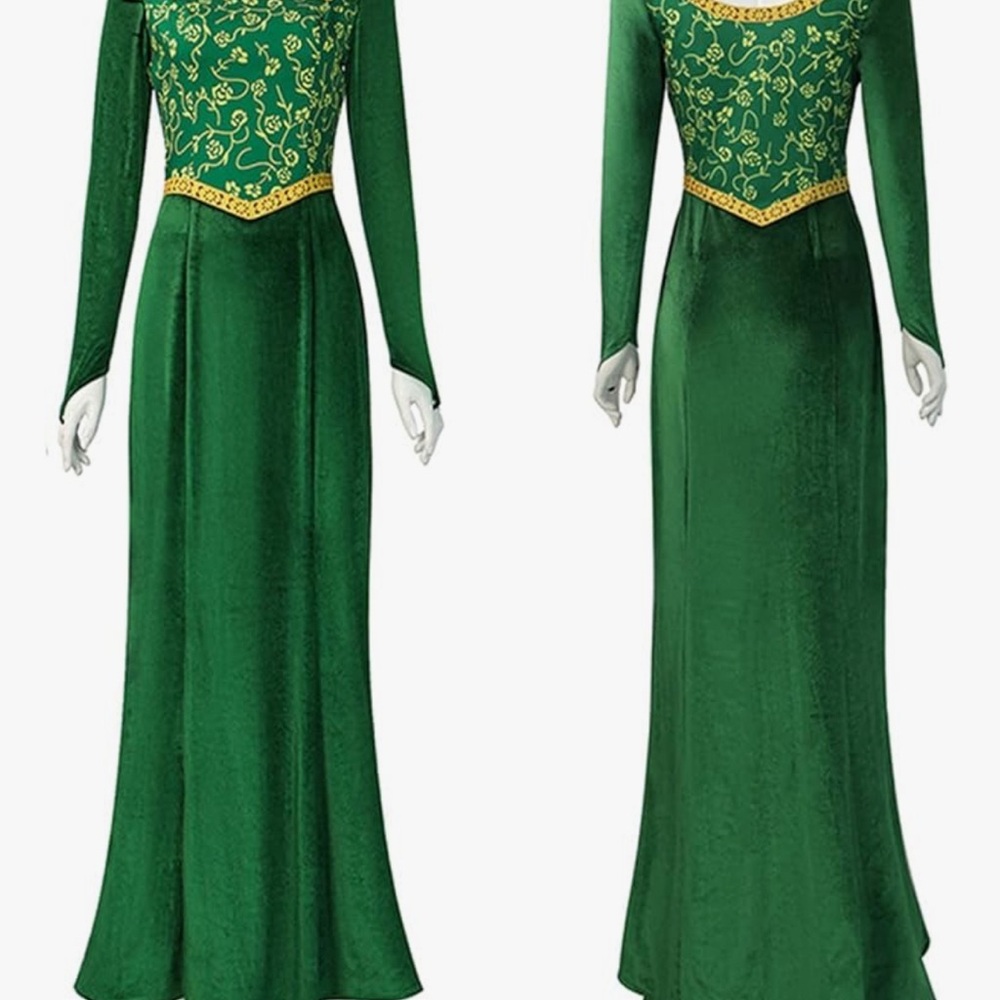 Fiona Green Dress Costume